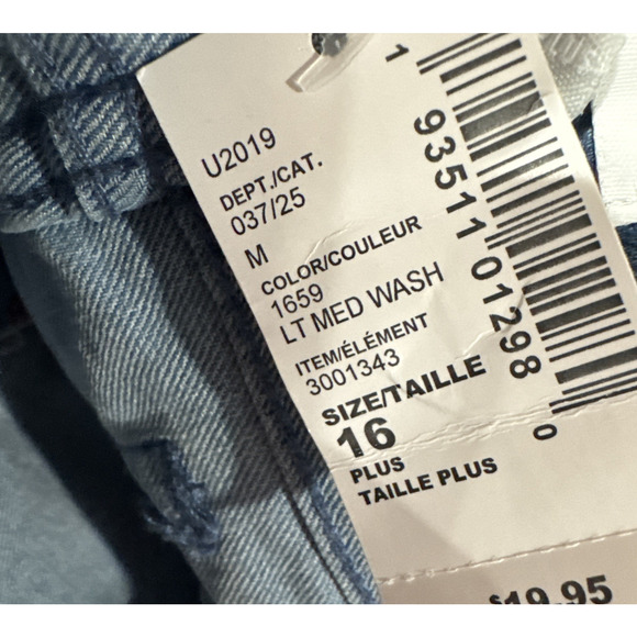 Place Girls Unicorn Graffiti Print Denim Jean Bermuda Shorts Size 16 Plus Casual - Picture 11 of 11